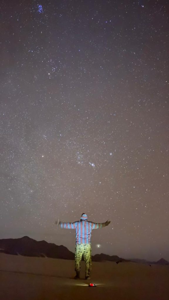 Sous les étoiles du Sahara