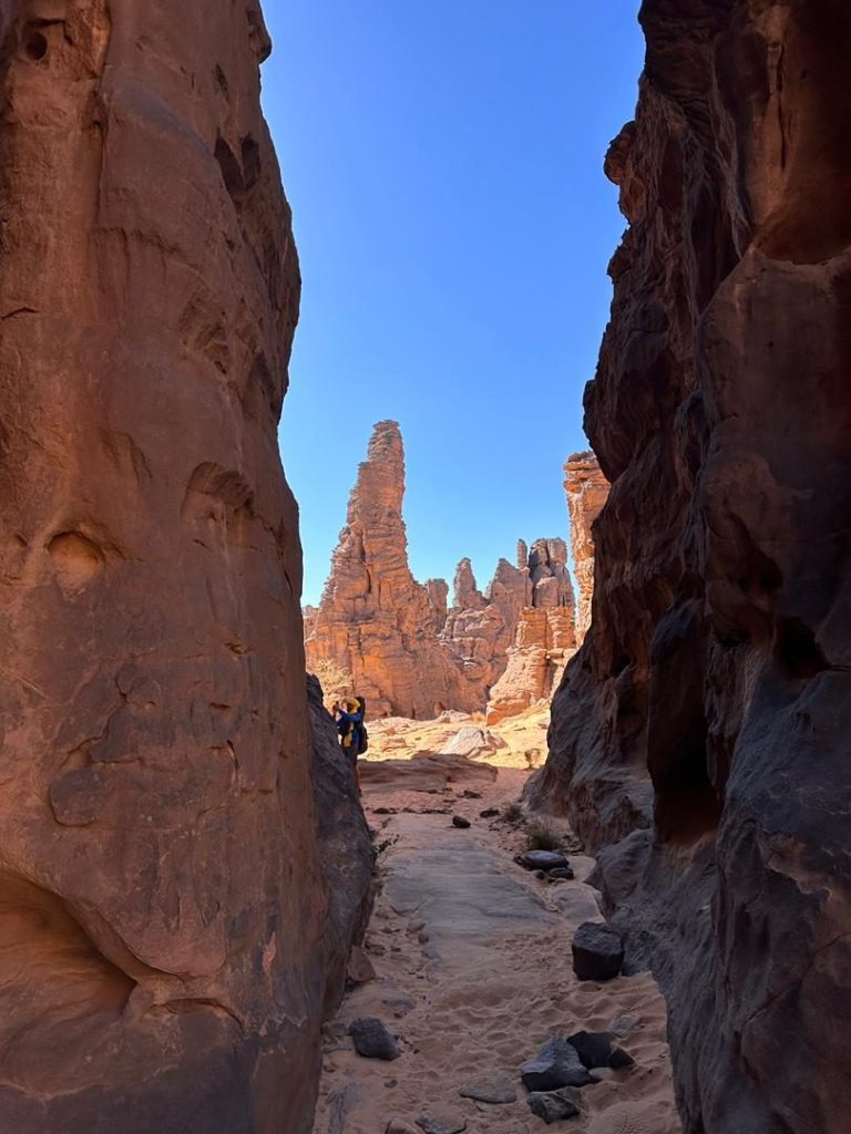 Sefar – Canyon aux parois de grès rouge