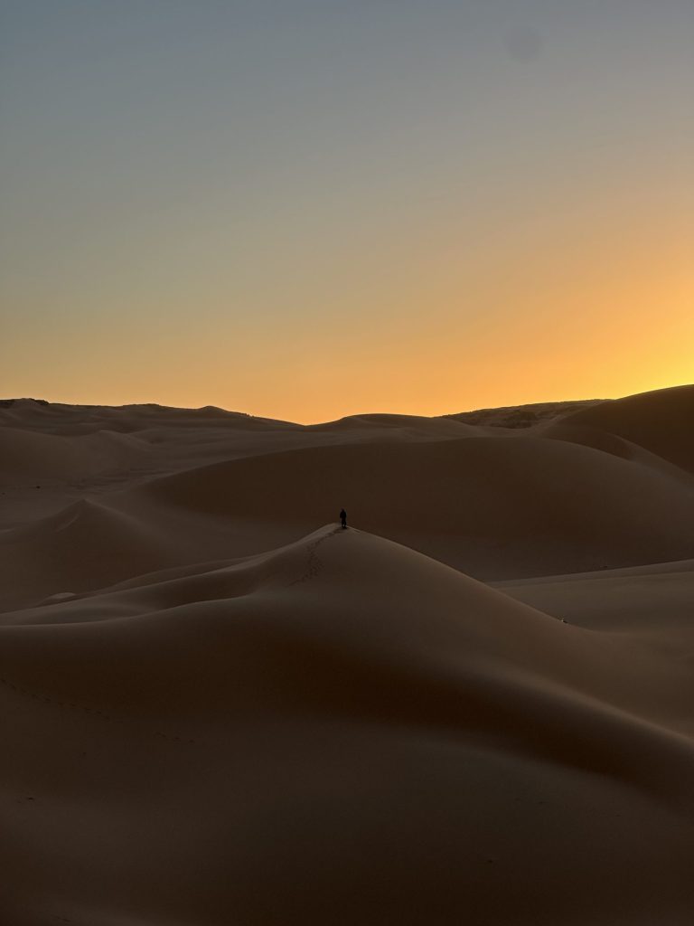 Ali Dema – Dunes au crépuscule