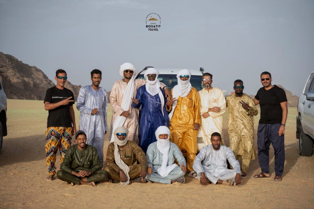 Sebiba – Photo de groupe avec les guides