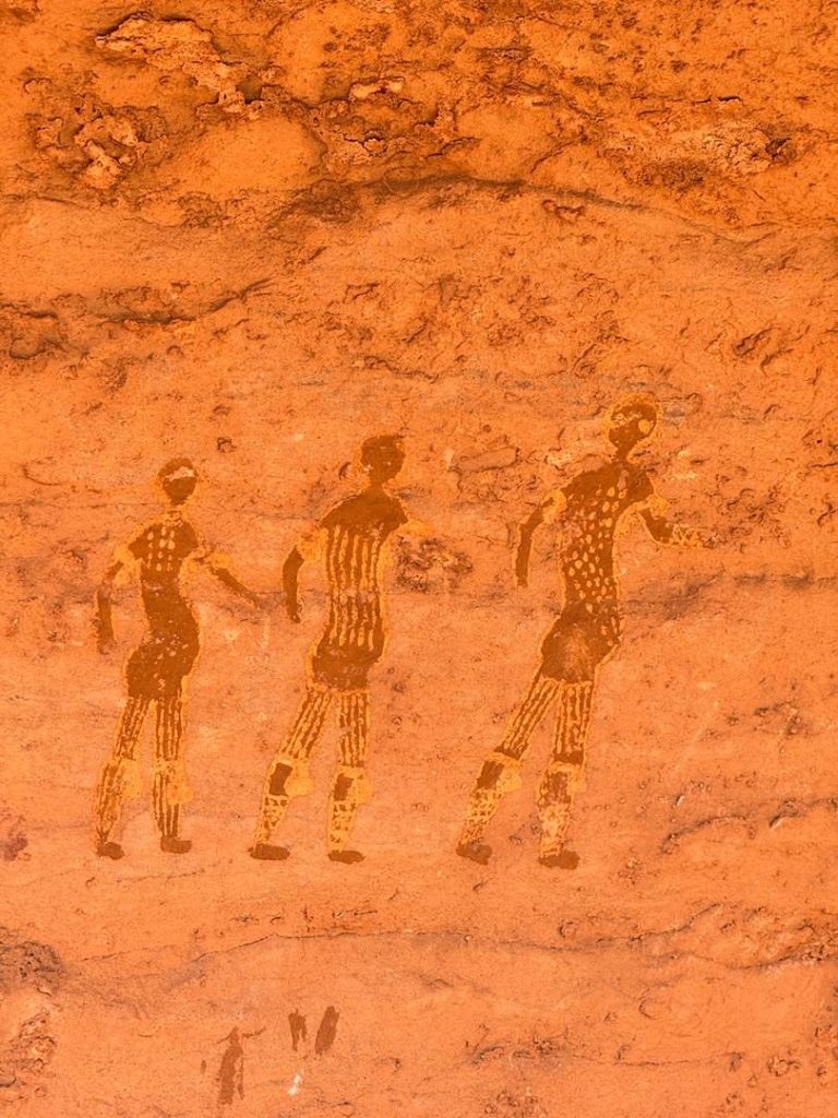 Personnages des peintures rupestres
